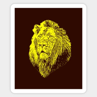 Lion portrait Sticker